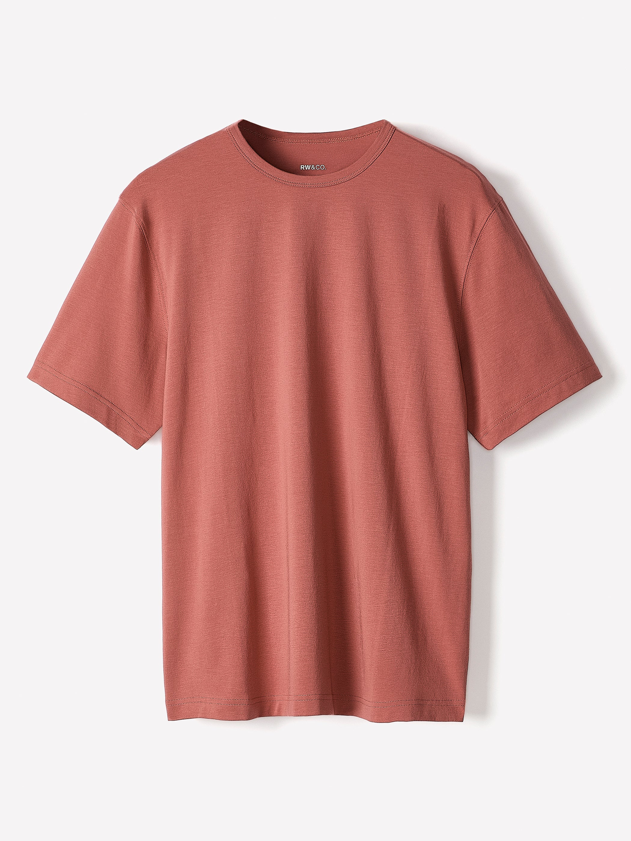 Regular Fit Supima (R) Cotton Crew-Neck T-Shirt rw&co Great Value Deal