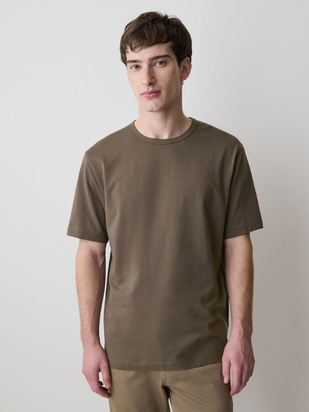 Regular Fit Supima (R) Cotton Crew-Neck T-Shirt rw&co Great Value Deal