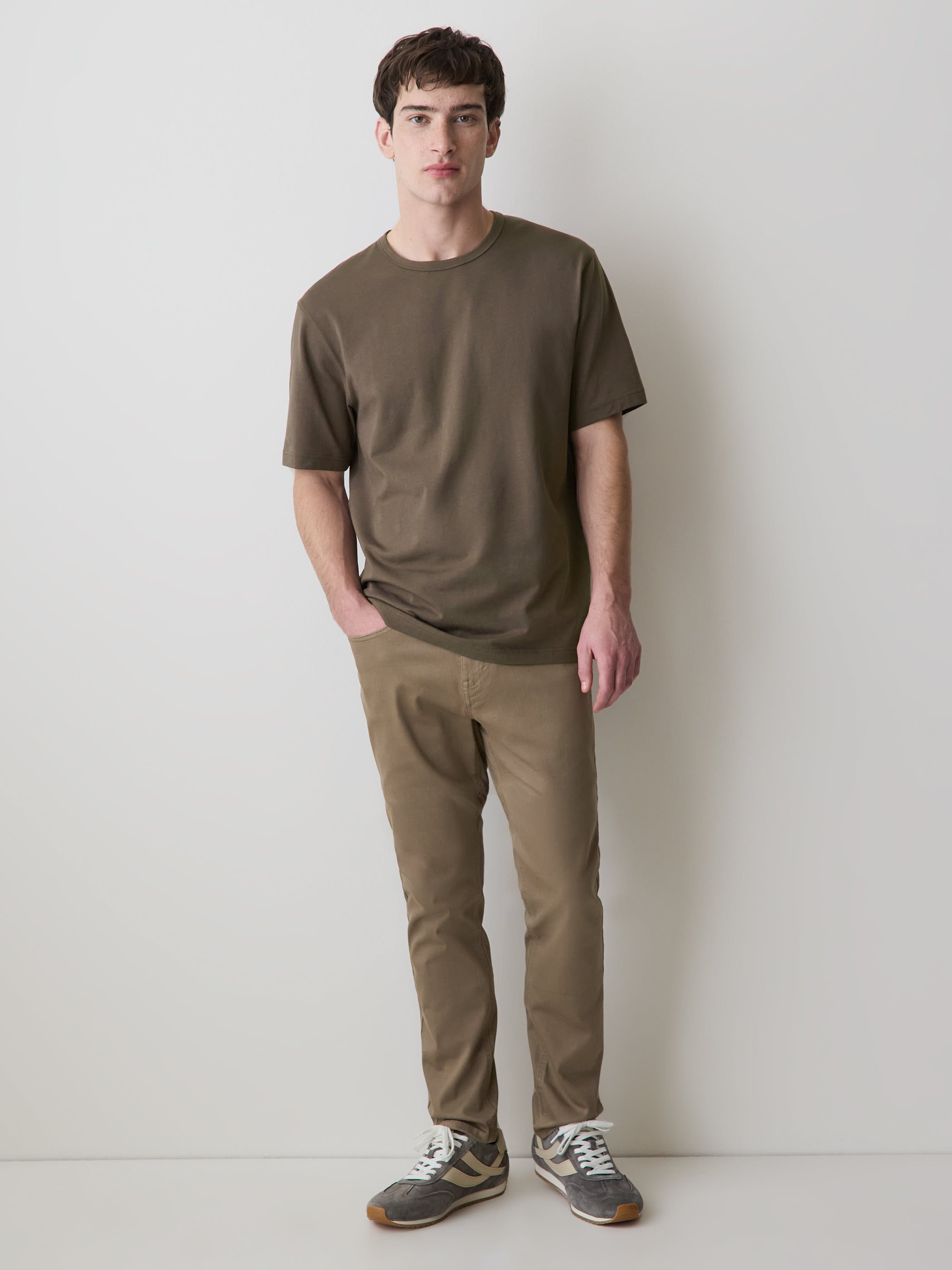Regular Fit Supima (R) Cotton Crew-Neck T-Shirt rw&co Great Value Deal