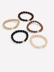 Bubble Hair Elastics - Set of 5 rw&co Great Value Deal