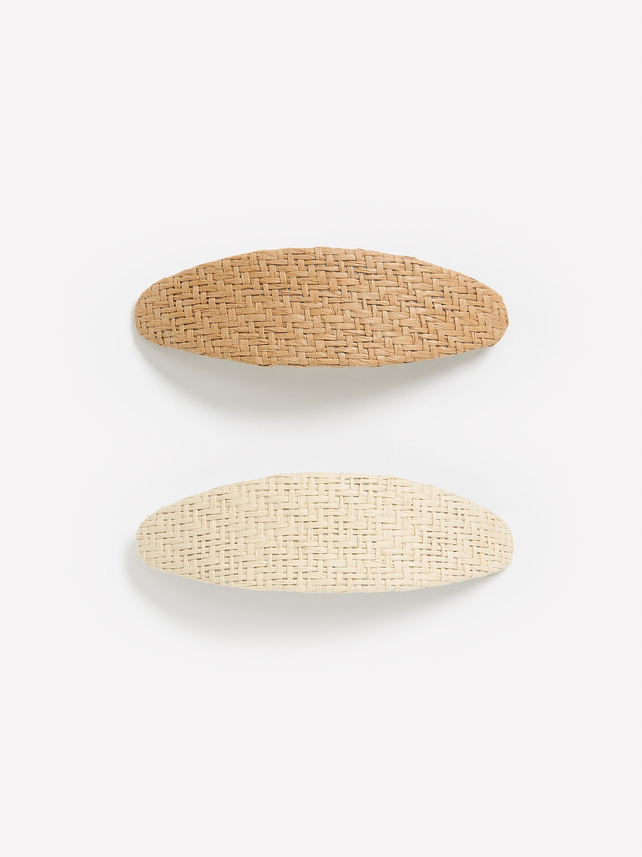 Raffia Hair Clips - Set of 2 rw&co Limited Time Discount