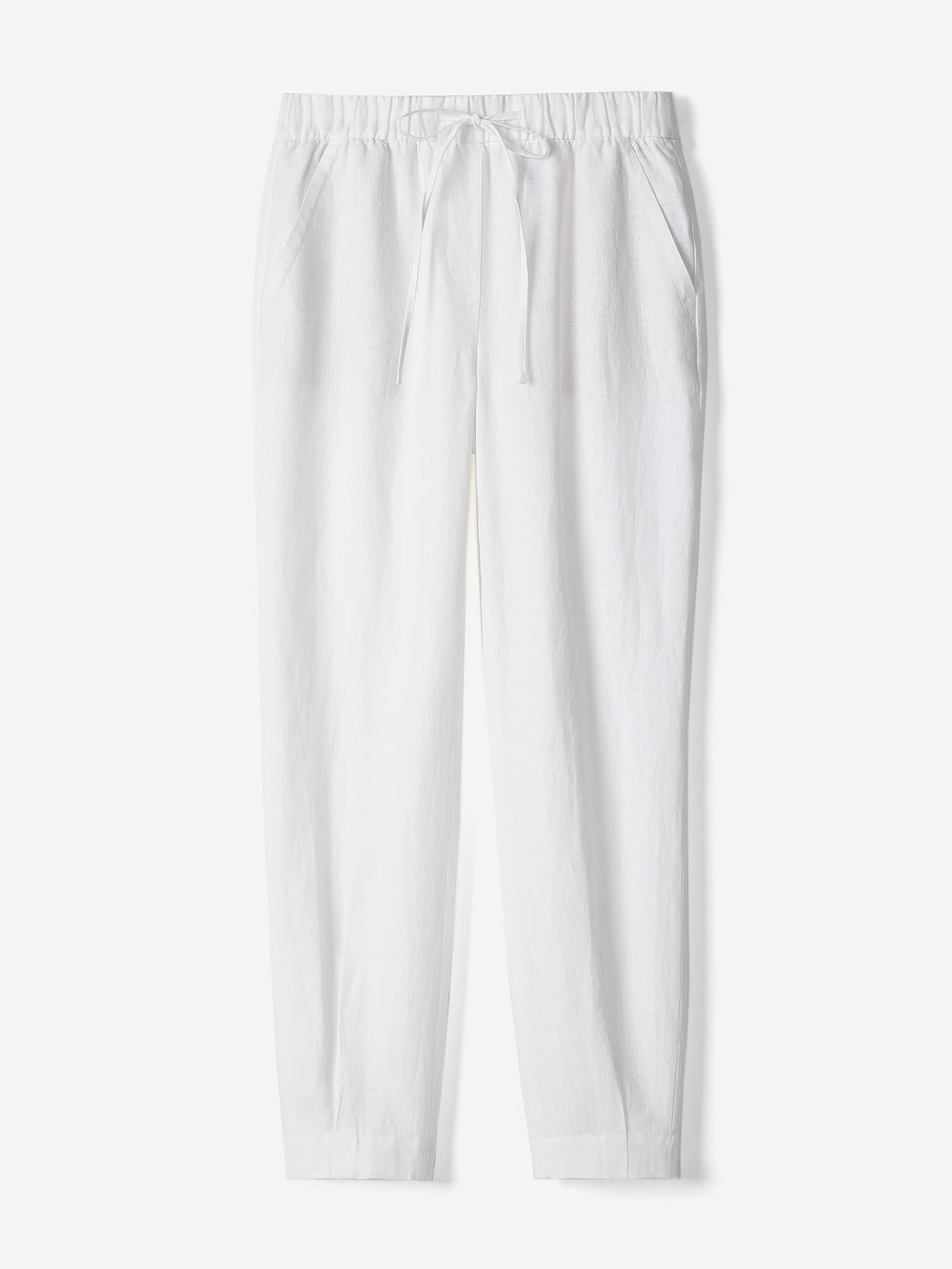 Linen Mid-Rise Tapered-Leg Jogger Pant rw&co Exclusive Sale Price