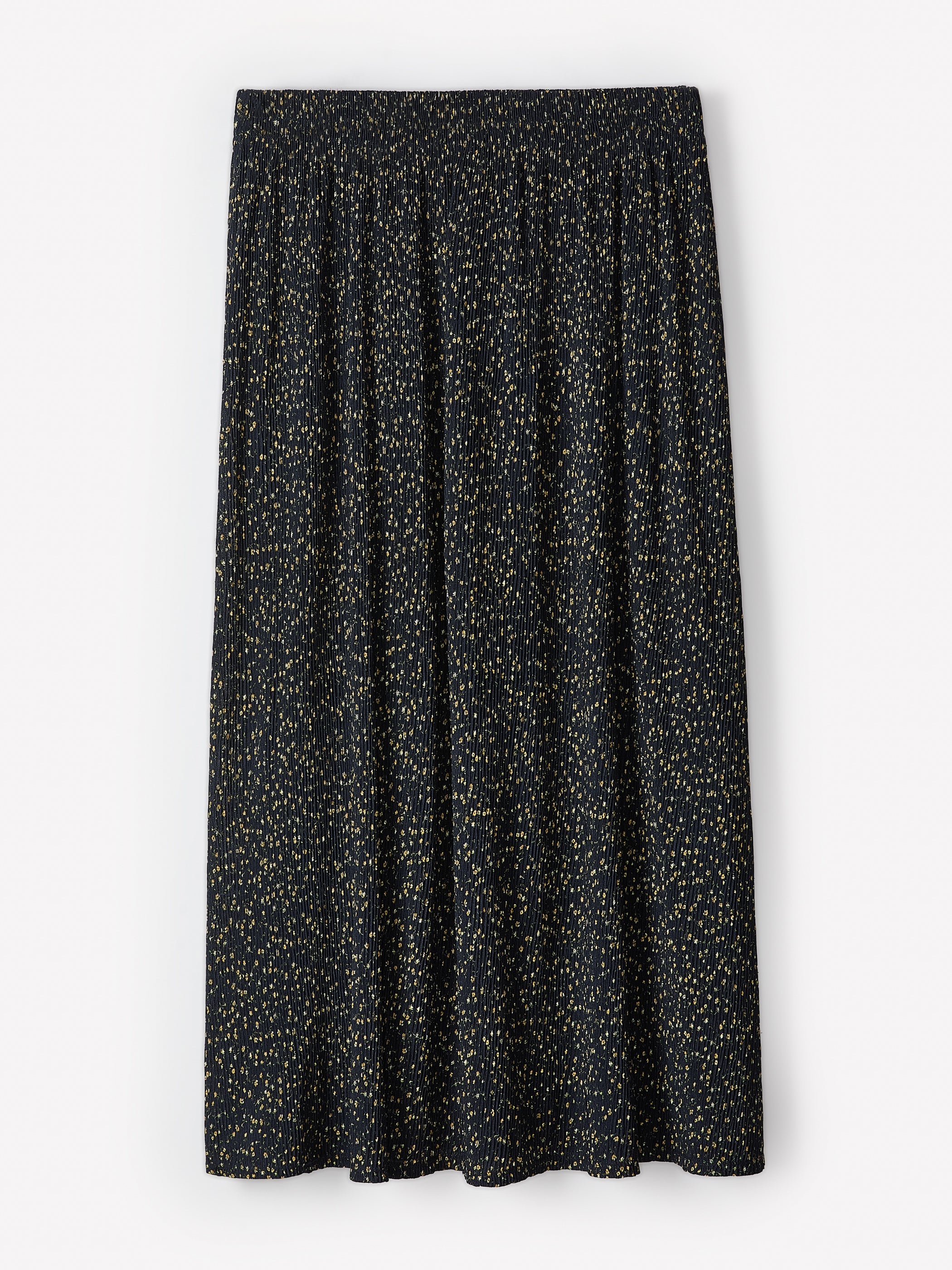 High-Rise Flare Midi Skirt rw&co Limited Time Discount