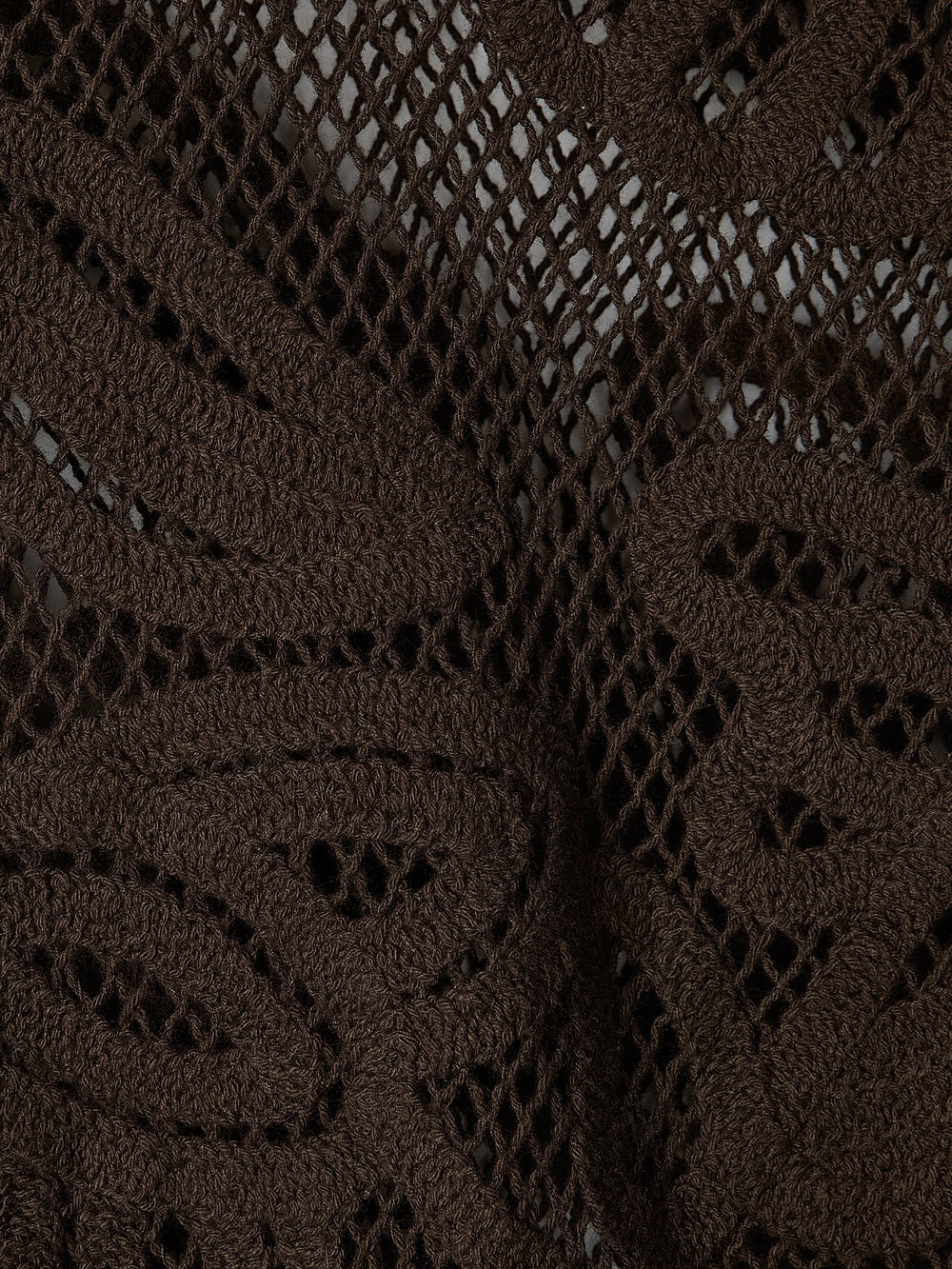 Long-Sleeve Crew-Neck Top with Crochet Details rw&co Limited Time Discount