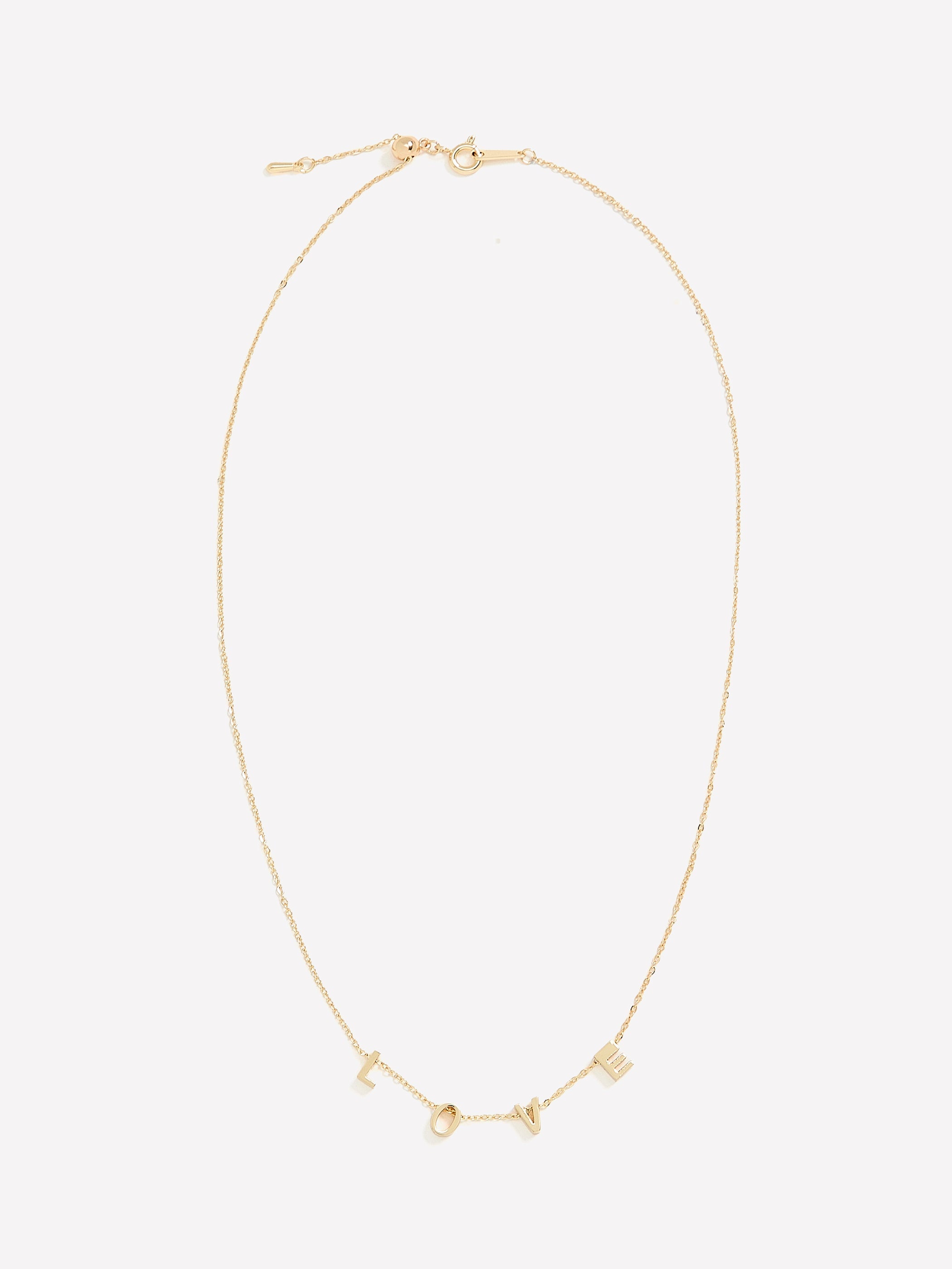 LOVE Necklace rw&co On Sale