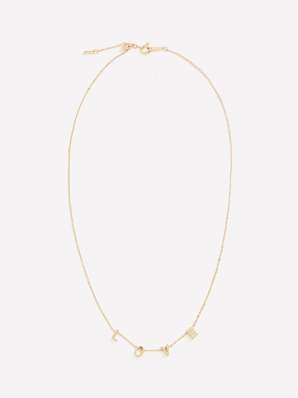 LOVE Necklace rw&co On Sale