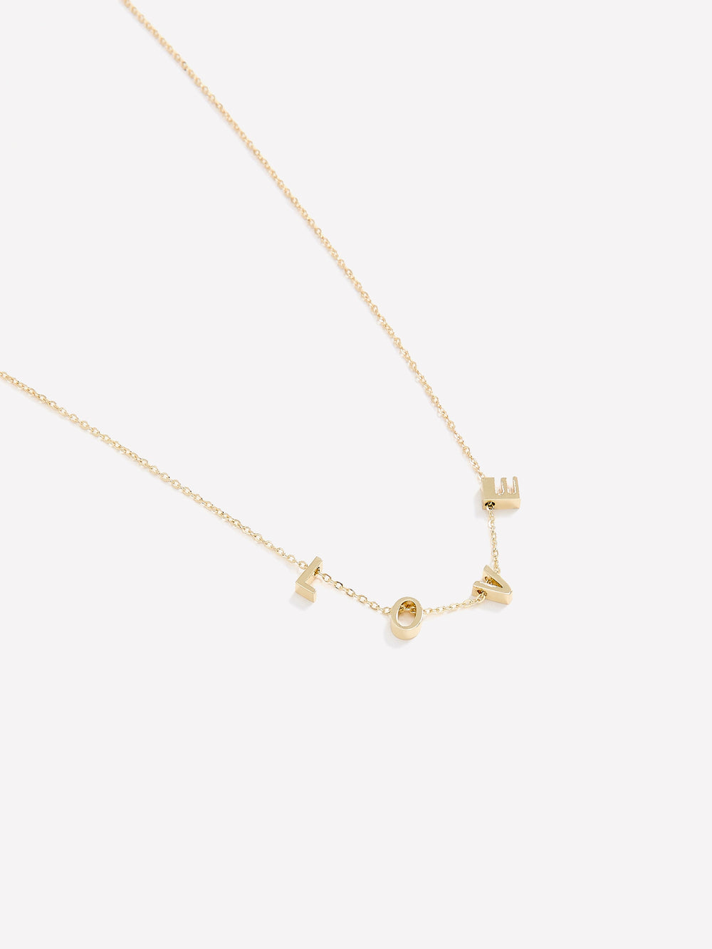 LOVE Necklace rw&co On Sale