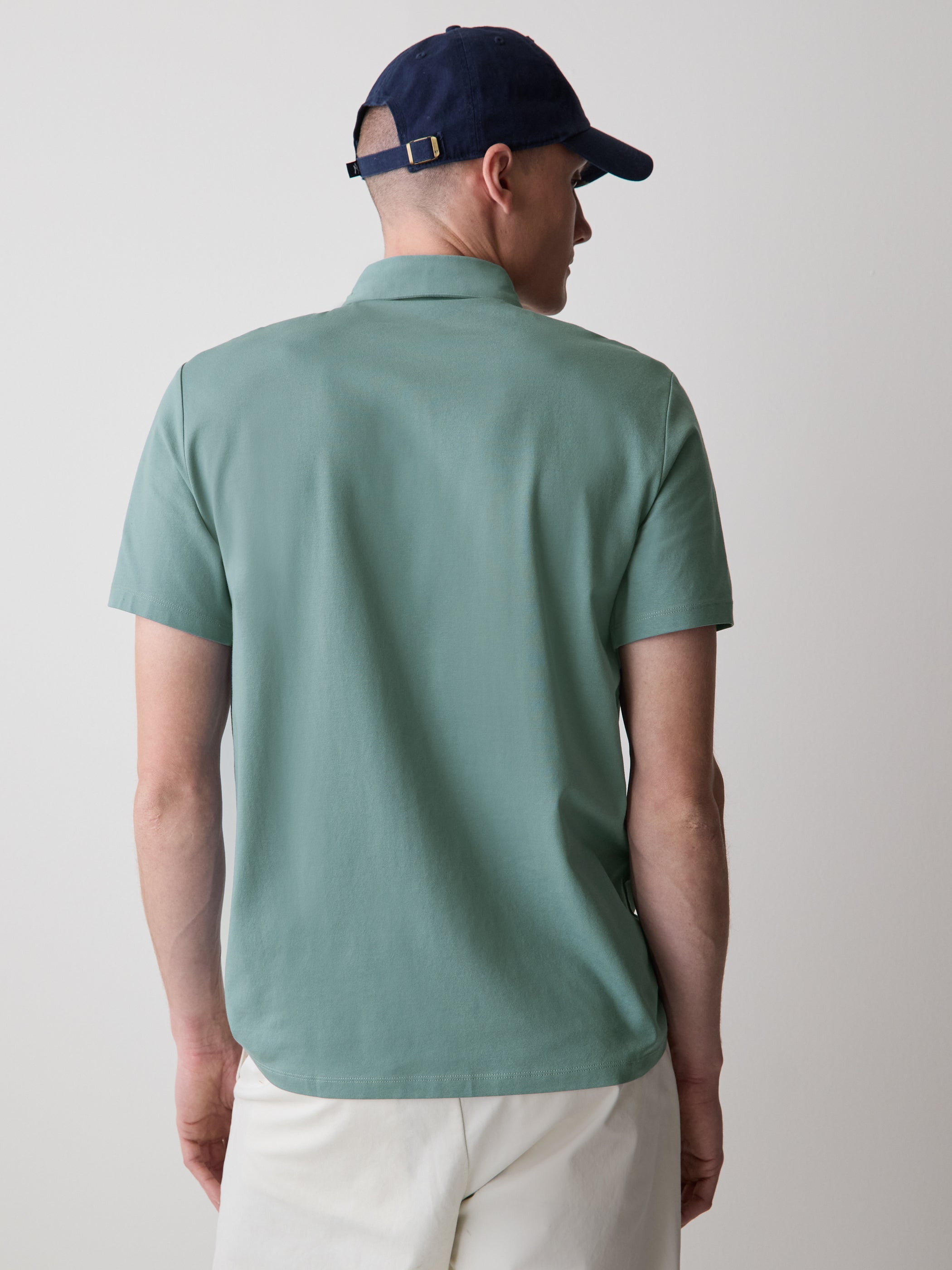 Short-Sleeve Supima (R) Cotton Polo rw&co Limited Time Discount