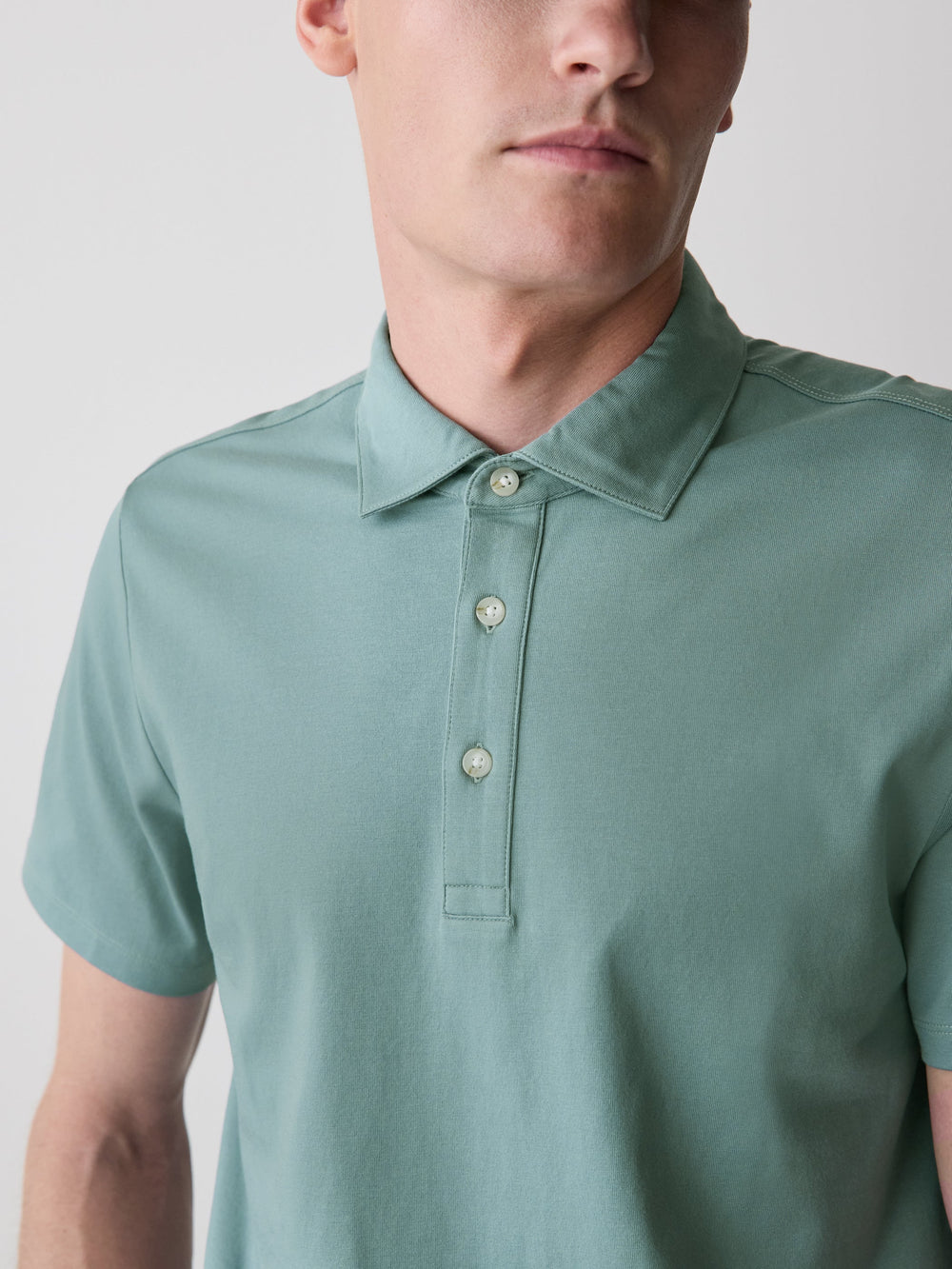 Short-Sleeve Supima (R) Cotton Polo rw&co Limited Time Discount