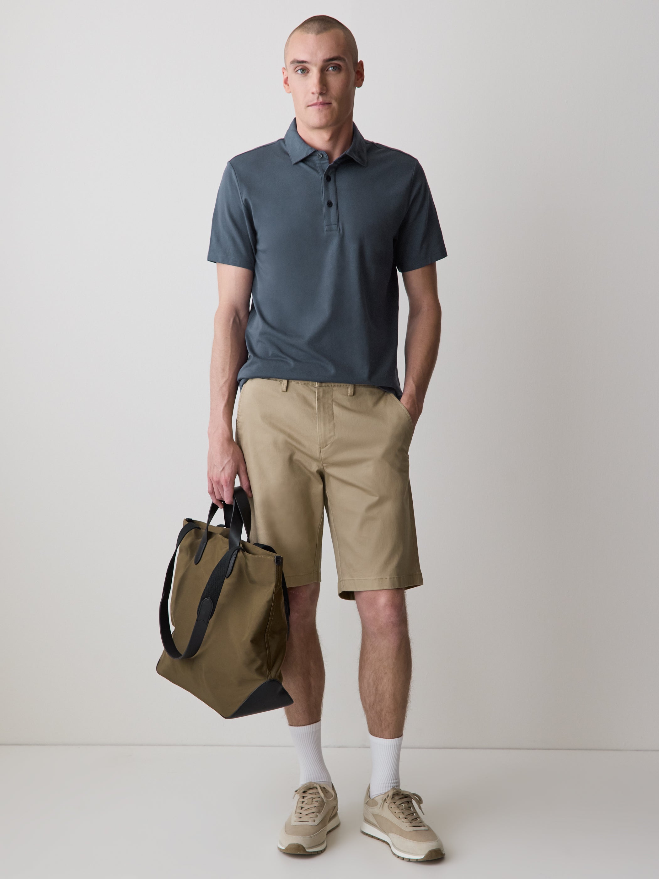 Short-Sleeve Supima (R) Cotton Polo rw&co Limited Time Discount