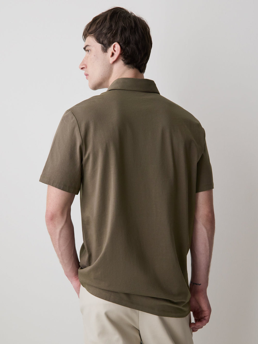 Short-Sleeve Supima (R) Cotton Polo rw&co Limited Time Discount