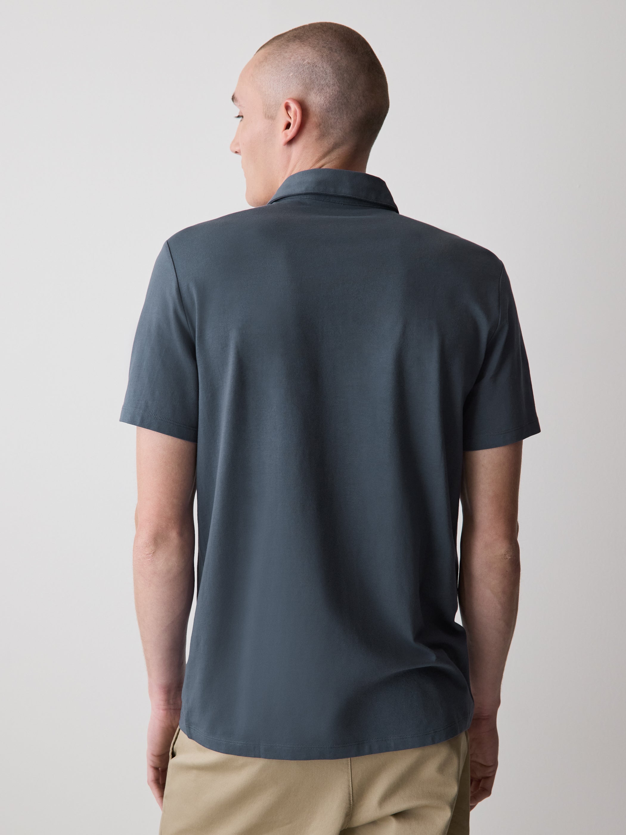 Short-Sleeve Supima (R) Cotton Polo rw&co Limited Time Discount