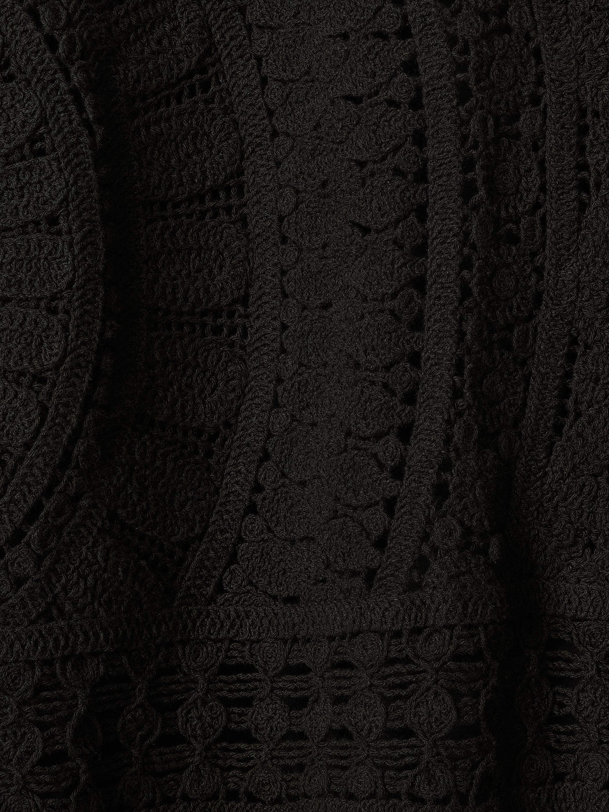 Sleeveless Crochet Mini Dress rw&co On Sale