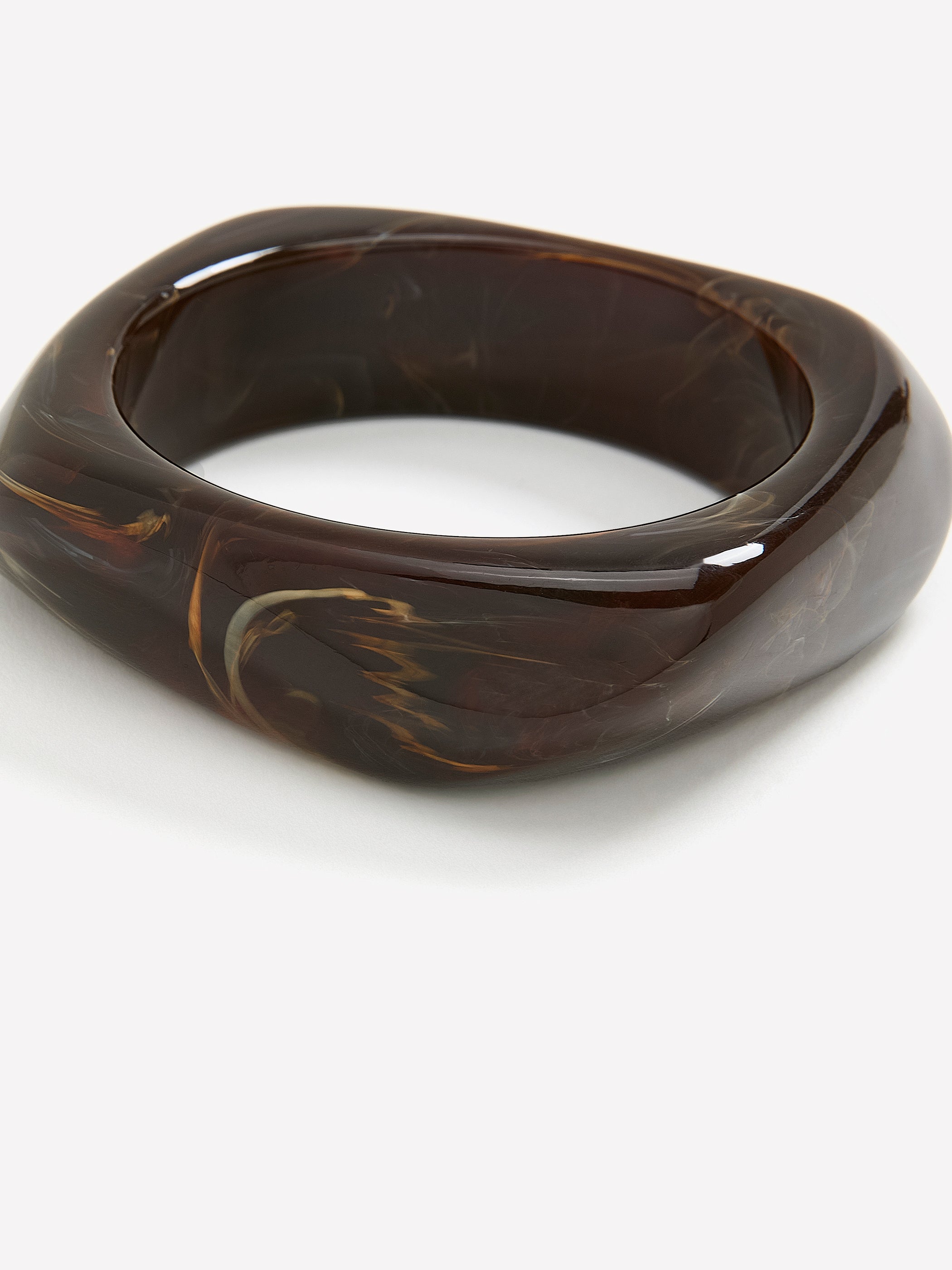 Squared Resin Bangle rw&co Exclusive Sale Price
