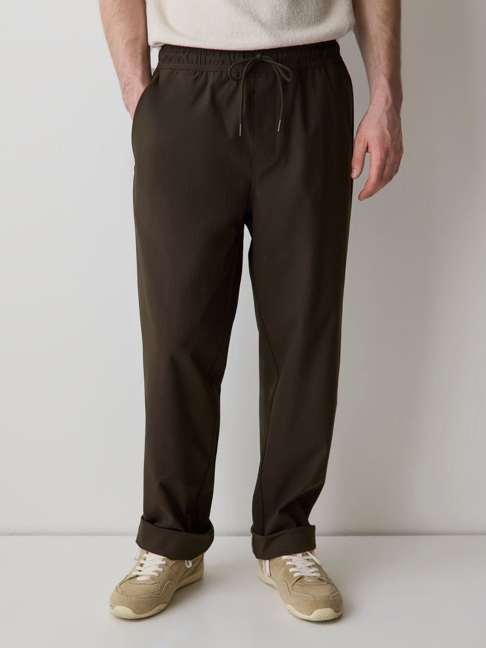 Relaxed Fit Athleisure Pant rw&co Special Offer