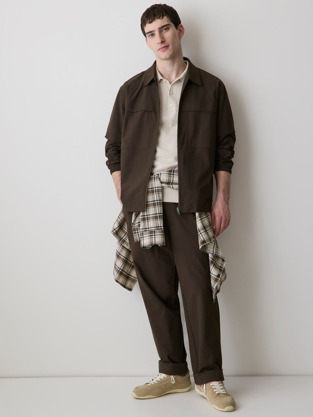 Relaxed Fit Athleisure Pant rw&co Special Offer