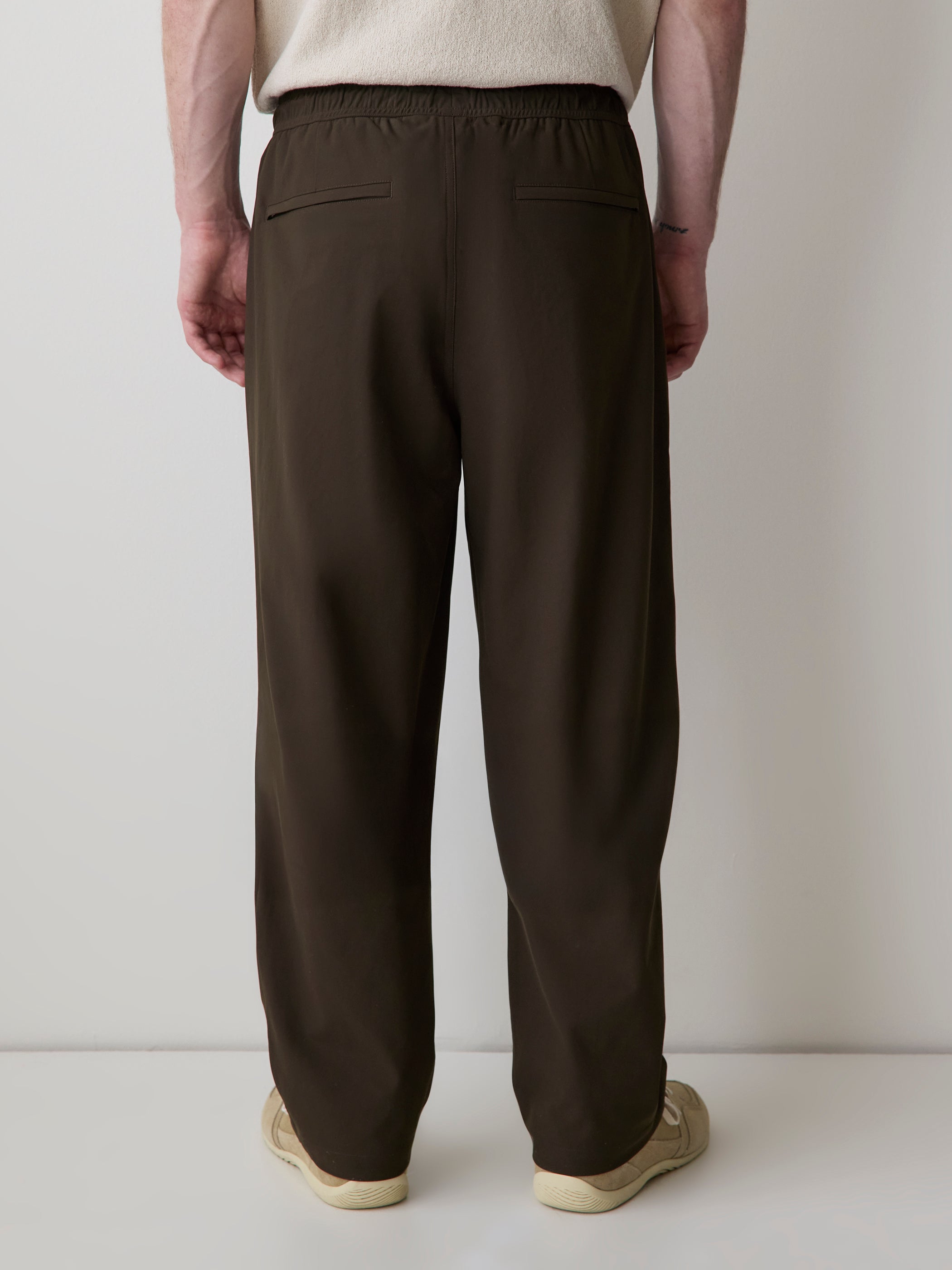 Relaxed Fit Athleisure Pant rw&co Special Offer
