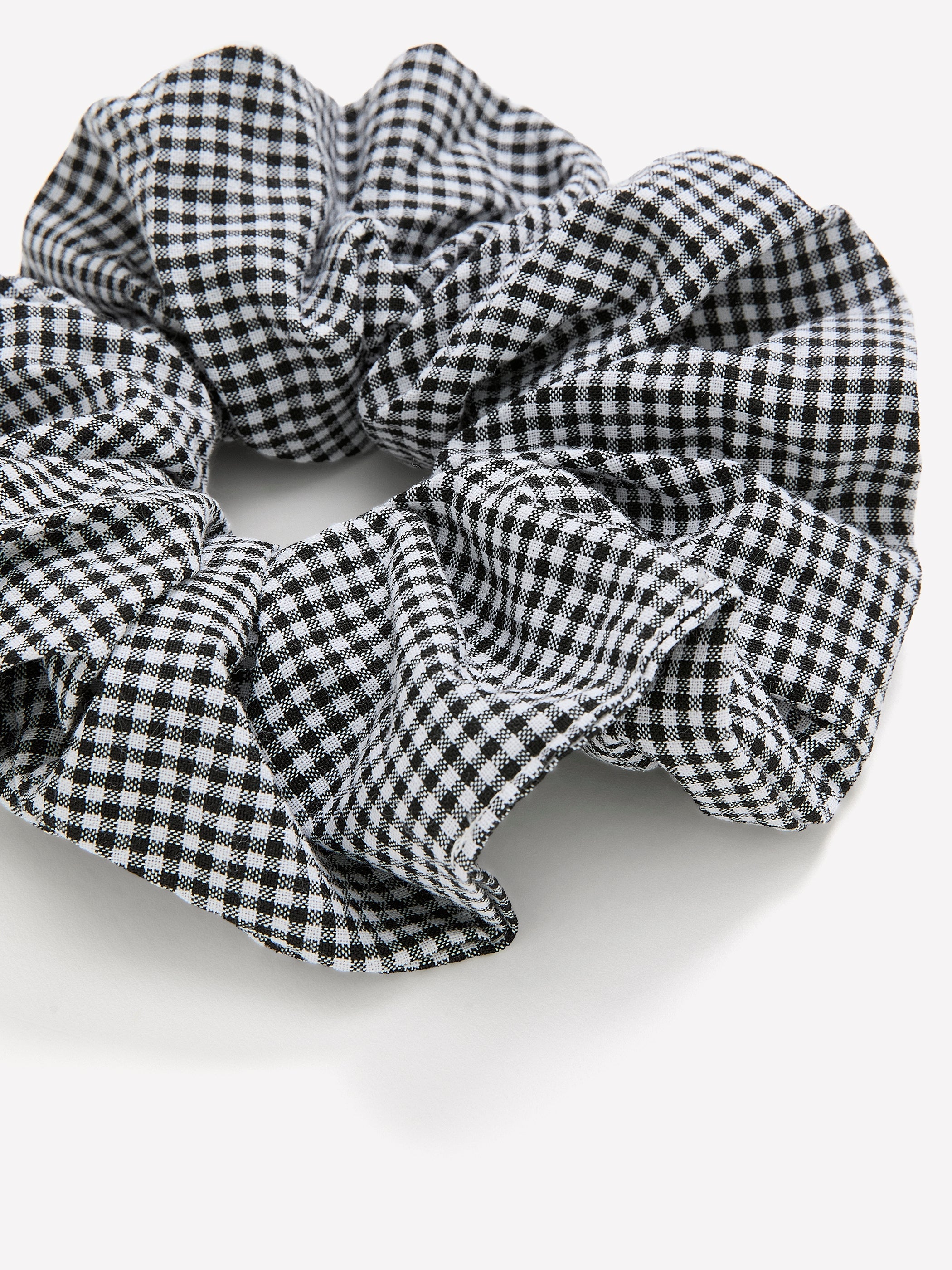 Oversized Gingham Scrunchie rw&co On Sale