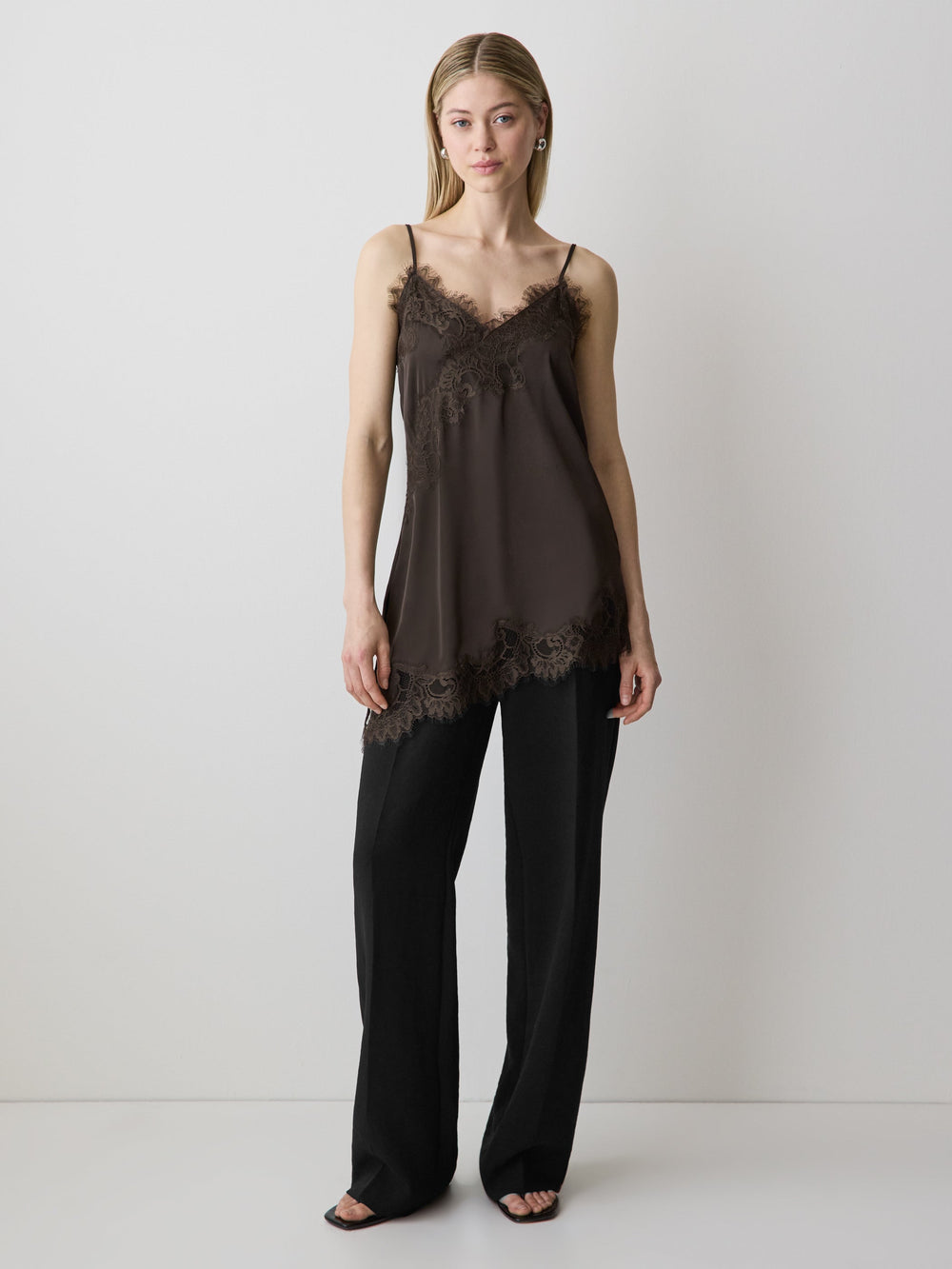 High-Rise Wide-Leg Pant rw&co On Sale