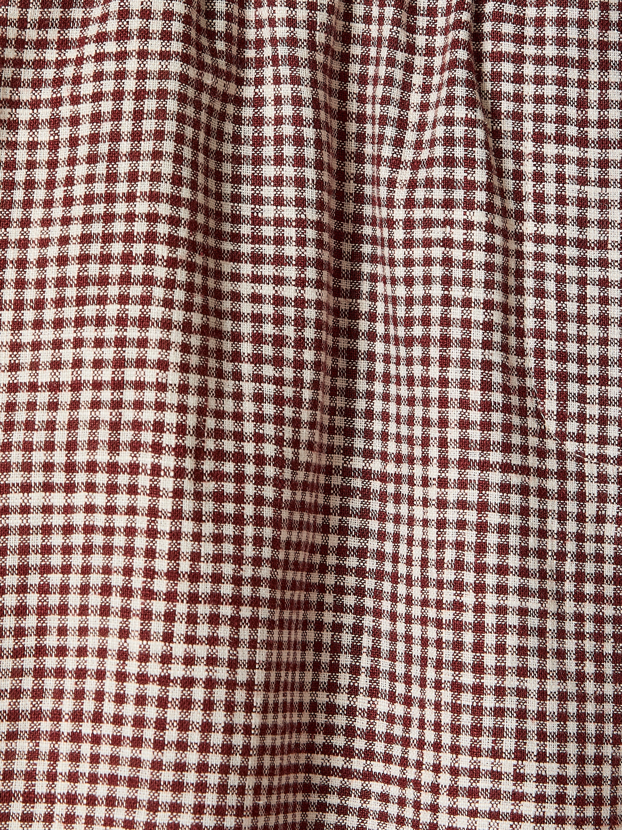 Linen-Blend Mid-Rise Pull-On Short rw&co On Sale