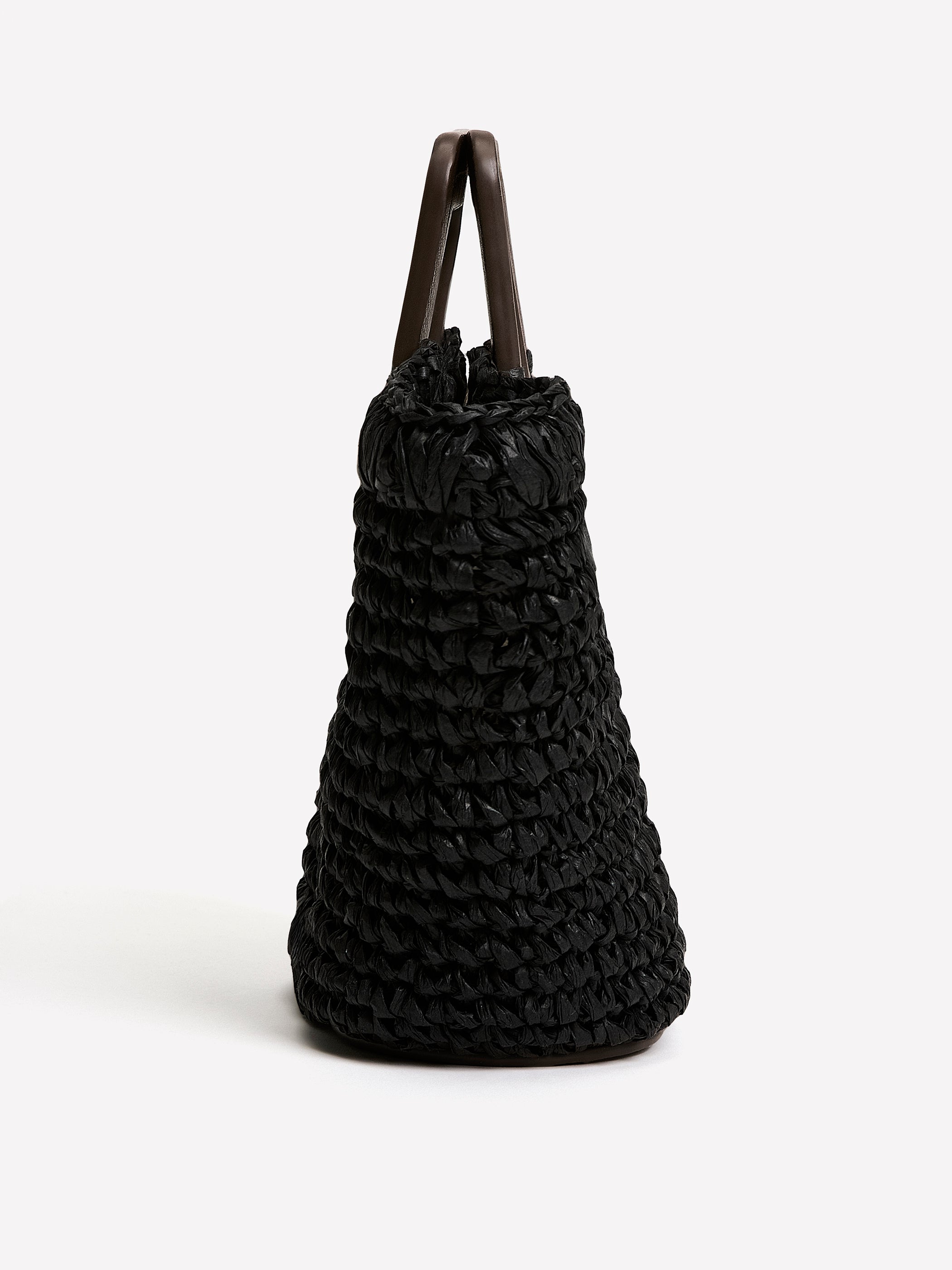 Straw Handbag with Square Handle rw&co Special Promo Price