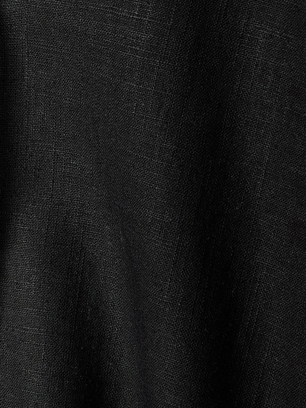 Linen-Blend Short-Sleeve Blouse with Shirt Collar rw&co On Sale