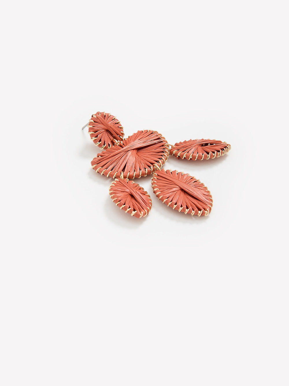 Earrings with Raffia Pendants rw&co Limited Time Discount
