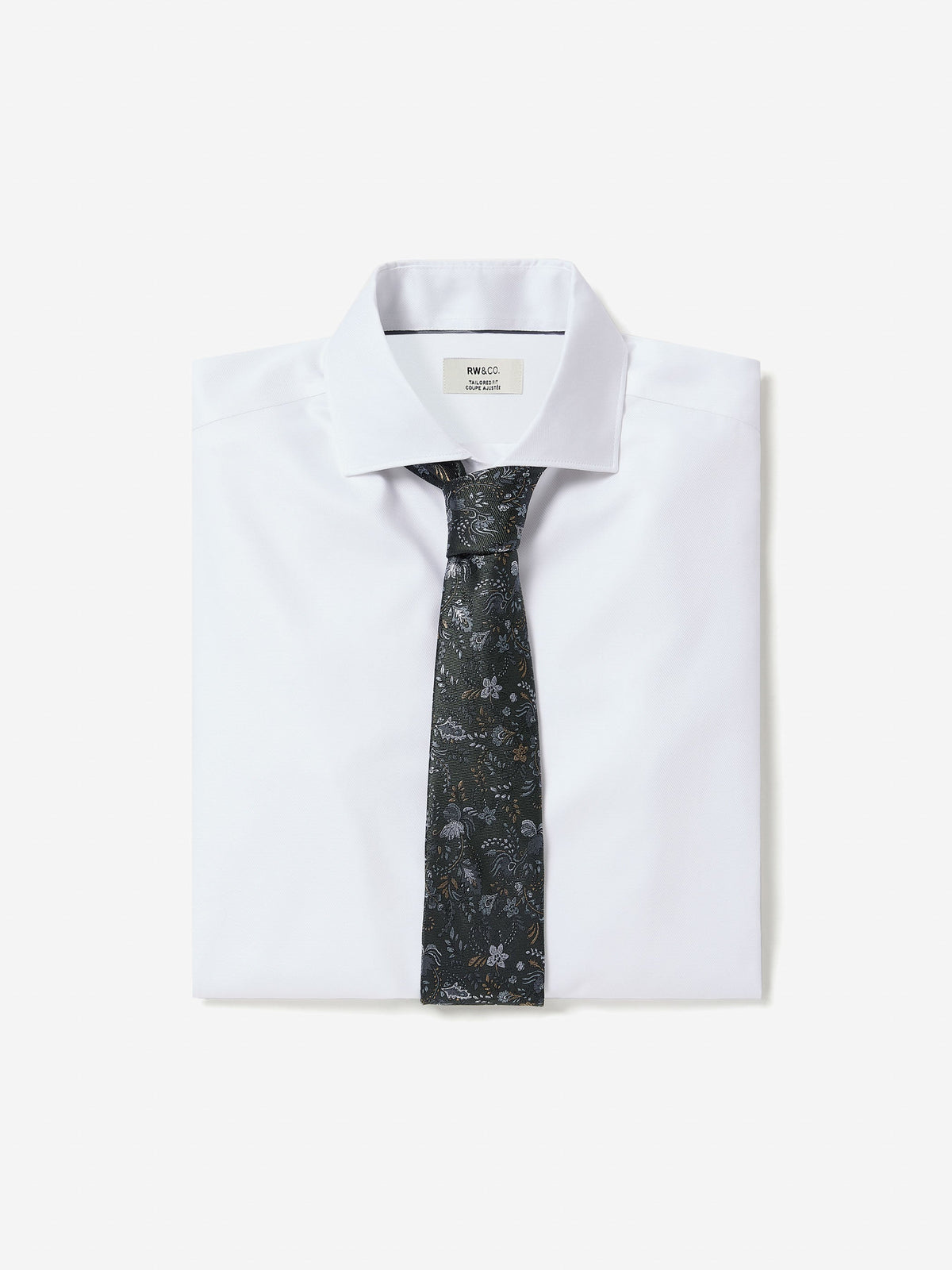 Tailored-Fit Supima Cotton Dress Shirt rw&co Exclusive Sale Price