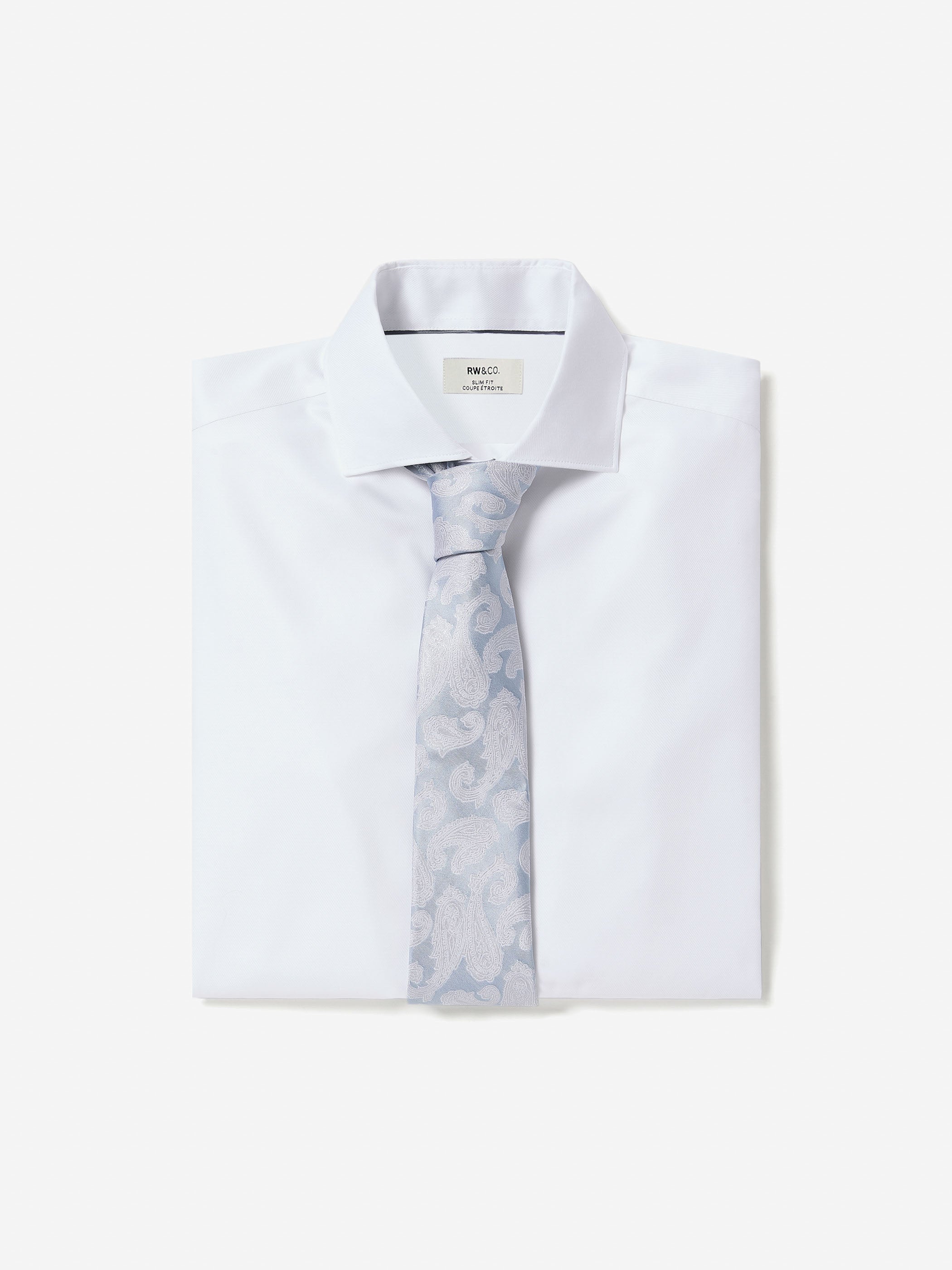 Slim-Fit Supima Cotton Dress Shirt rw&co On Sale
