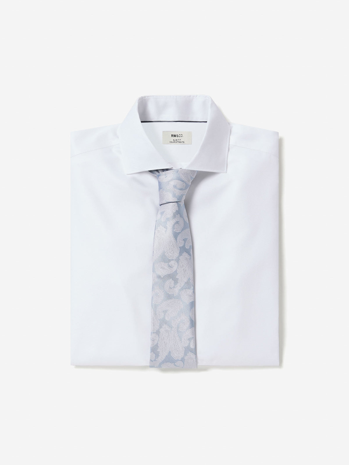 Slim-Fit Supima Cotton Dress Shirt rw&co On Sale