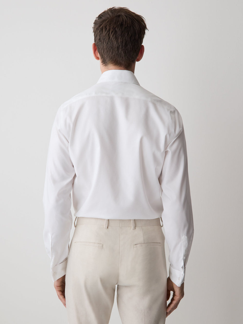Slim-Fit Supima Cotton Dress Shirt rw&co On Sale