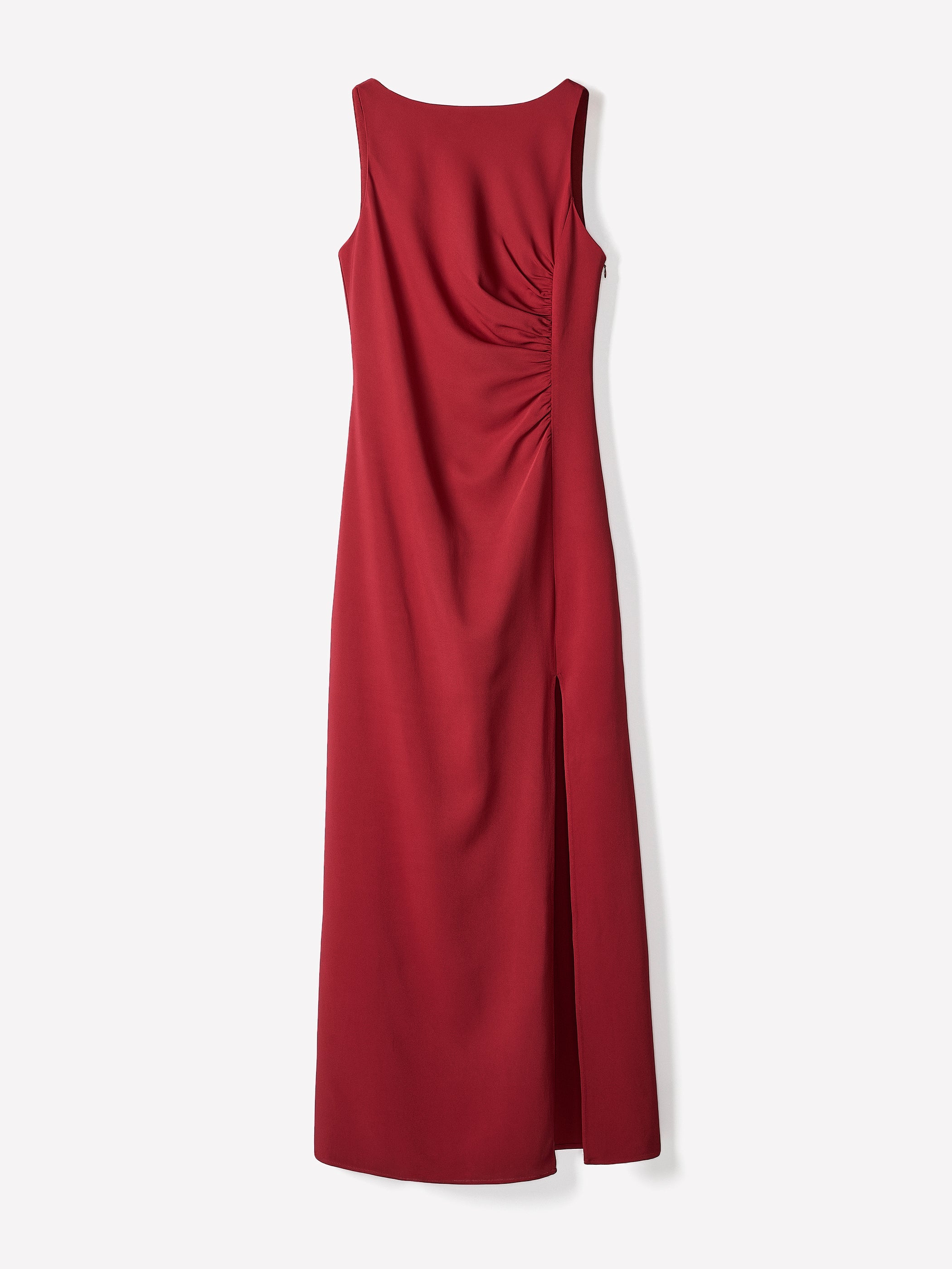 Sleeveless Boat-Neck Maxi Cocktail Dress rw&co Limited Time Discount