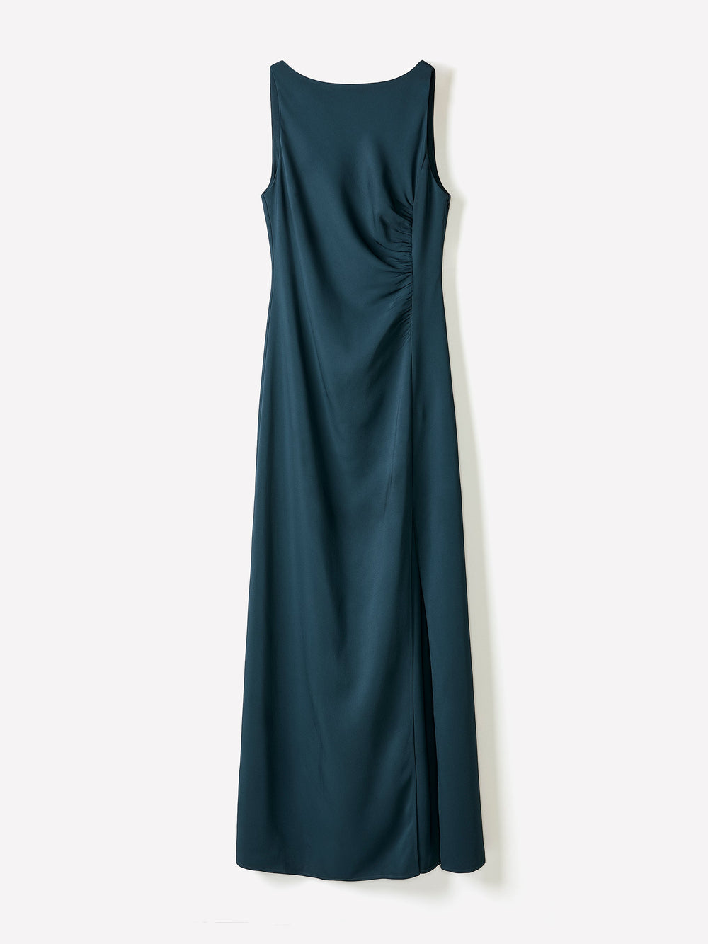 Sleeveless Boat-Neck Maxi Cocktail Dress rw&co Limited Time Discount