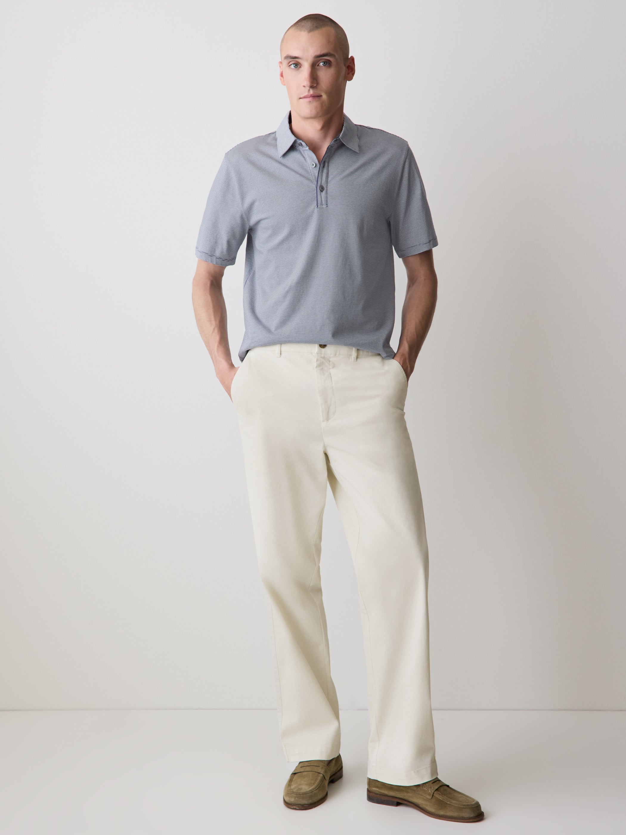 Straight-Leg Relaxed Chino Pant rw&co Exclusive Sale Price