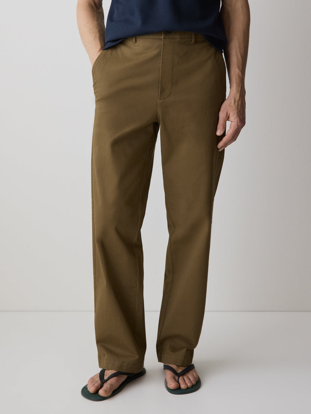 Straight-Leg Relaxed Chino Pant rw&co Exclusive Sale Price