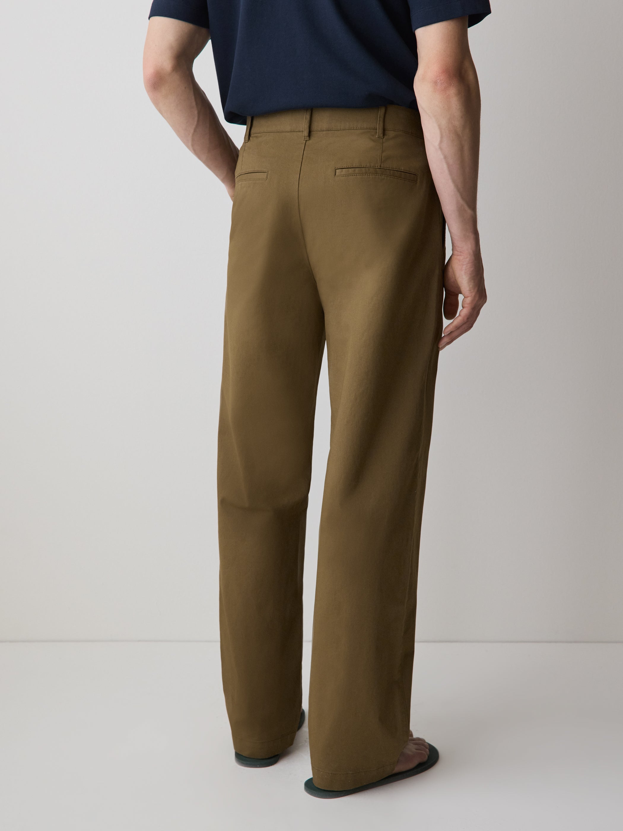 Straight-Leg Relaxed Chino Pant rw&co Exclusive Sale Price