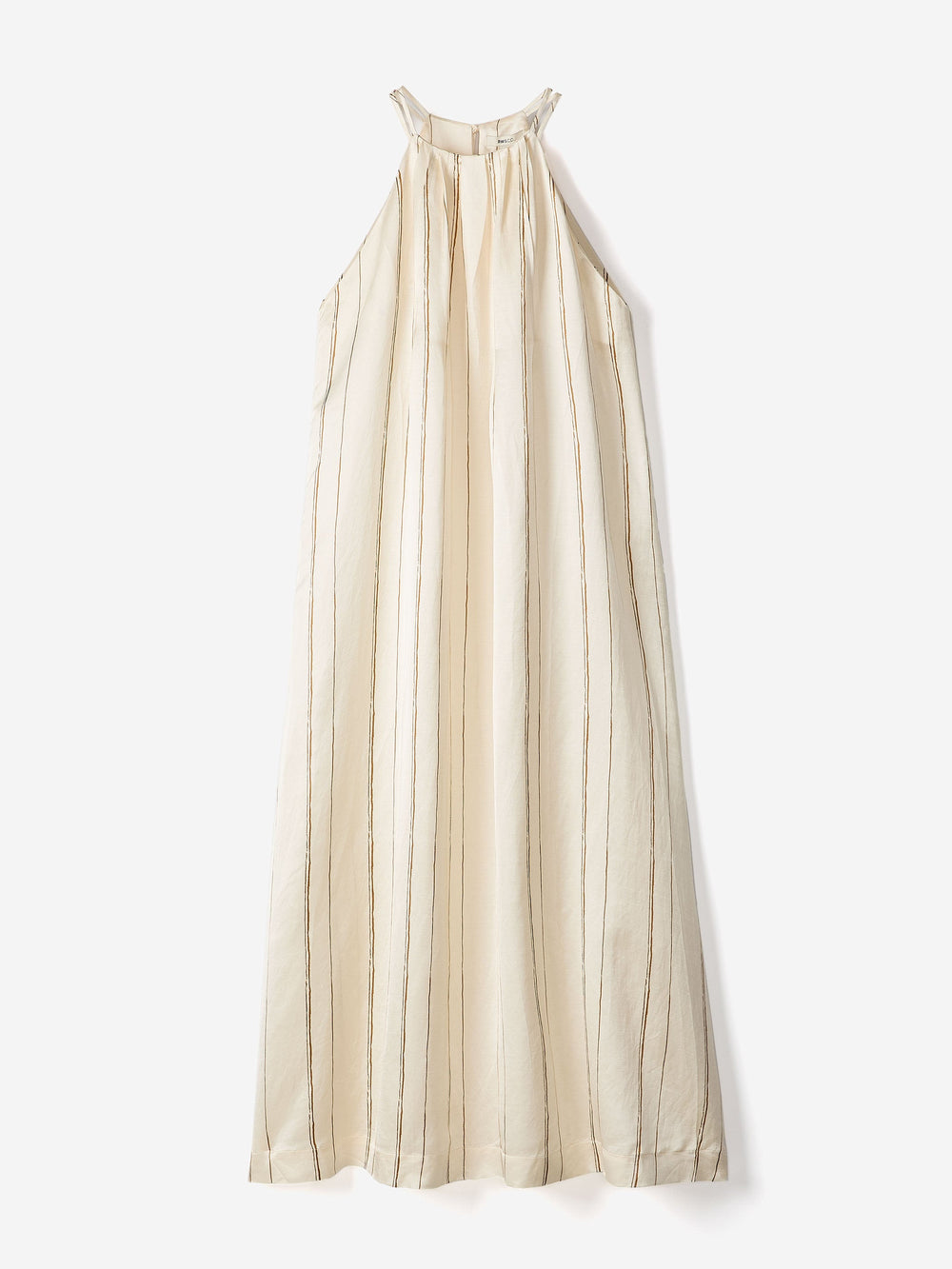 Sleeveless Halter-Neck Midi Dress rw&co Special Offer
