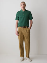 Loose Straight-Leg Pleated Chino Pant rw&co Great Value Deal