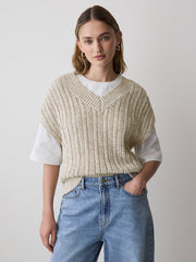 Sleeveless V-Neck Sweater Vest rw&co Special Promo Price