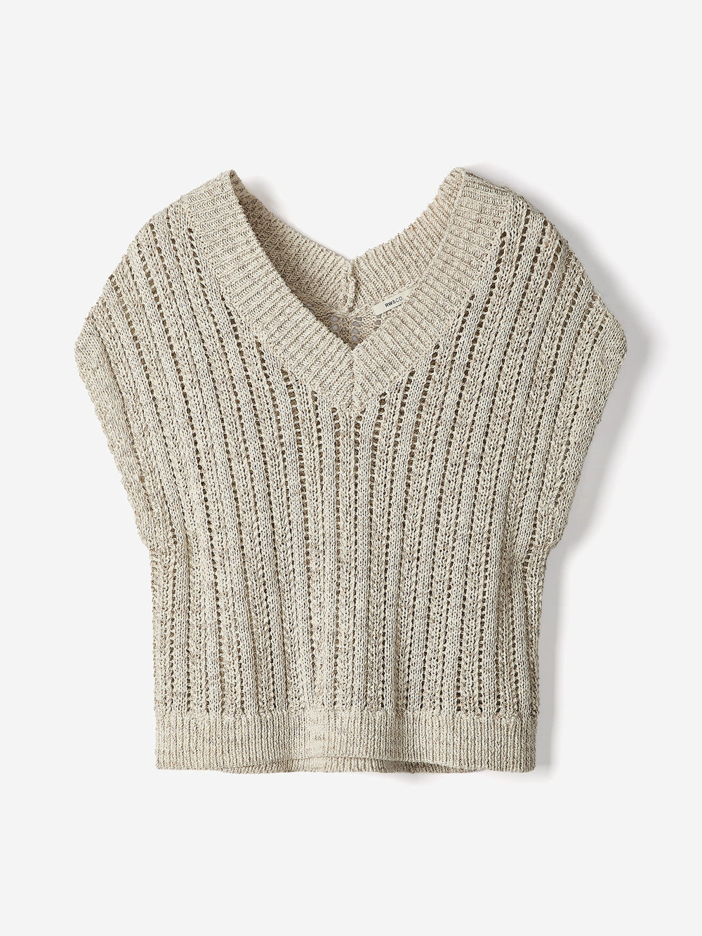 Sleeveless V-Neck Sweater Vest rw&co Special Promo Price