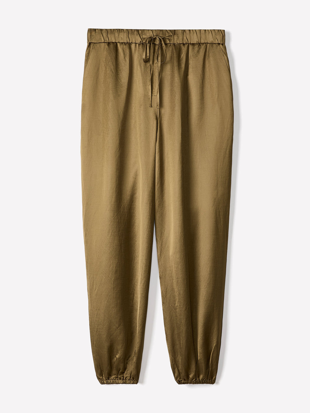 Satin High-Rise Balloon-Leg Pant rw&co Great Value Deal