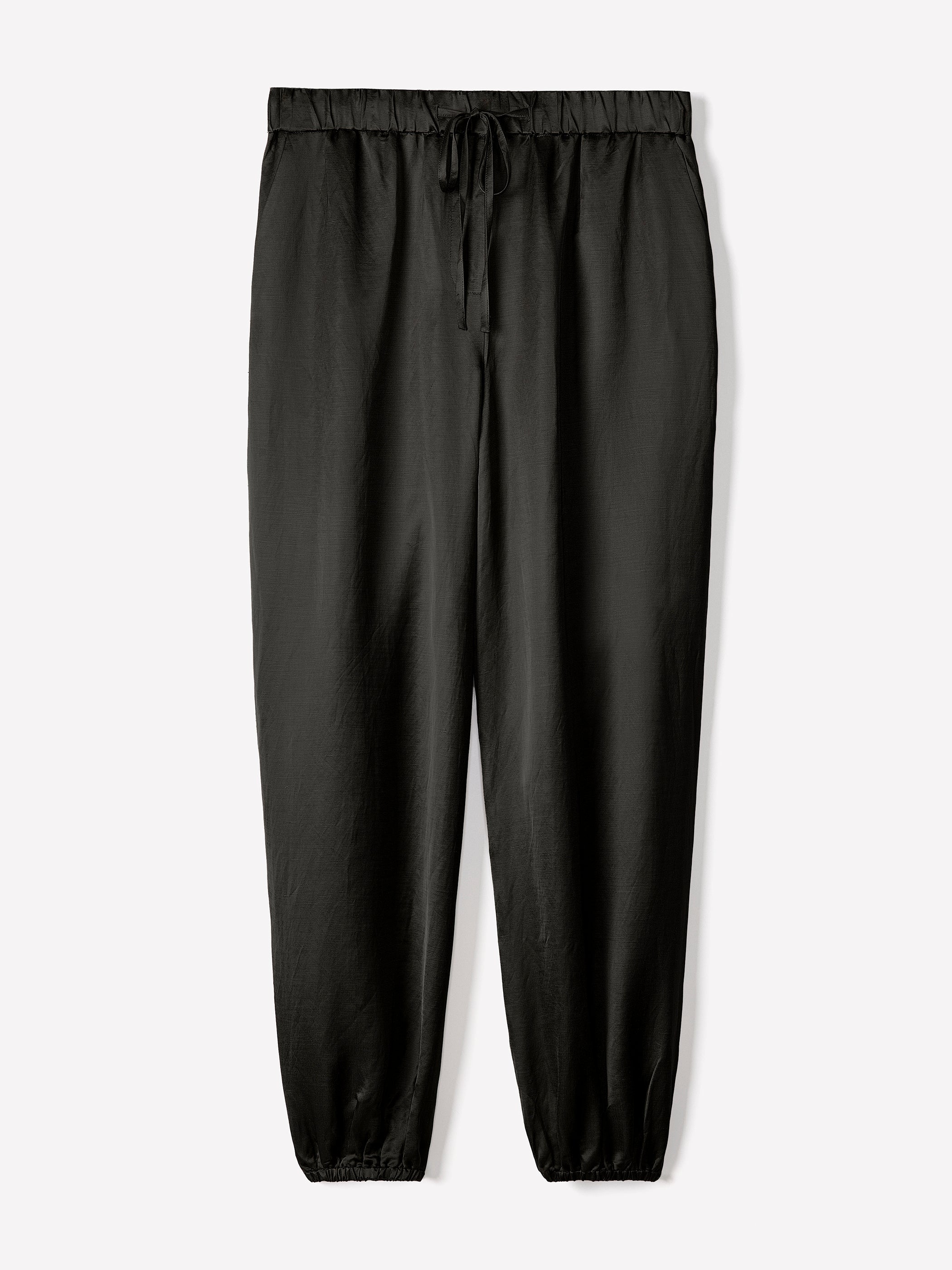 Satin High-Rise Balloon-Leg Pant rw&co Great Value Deal