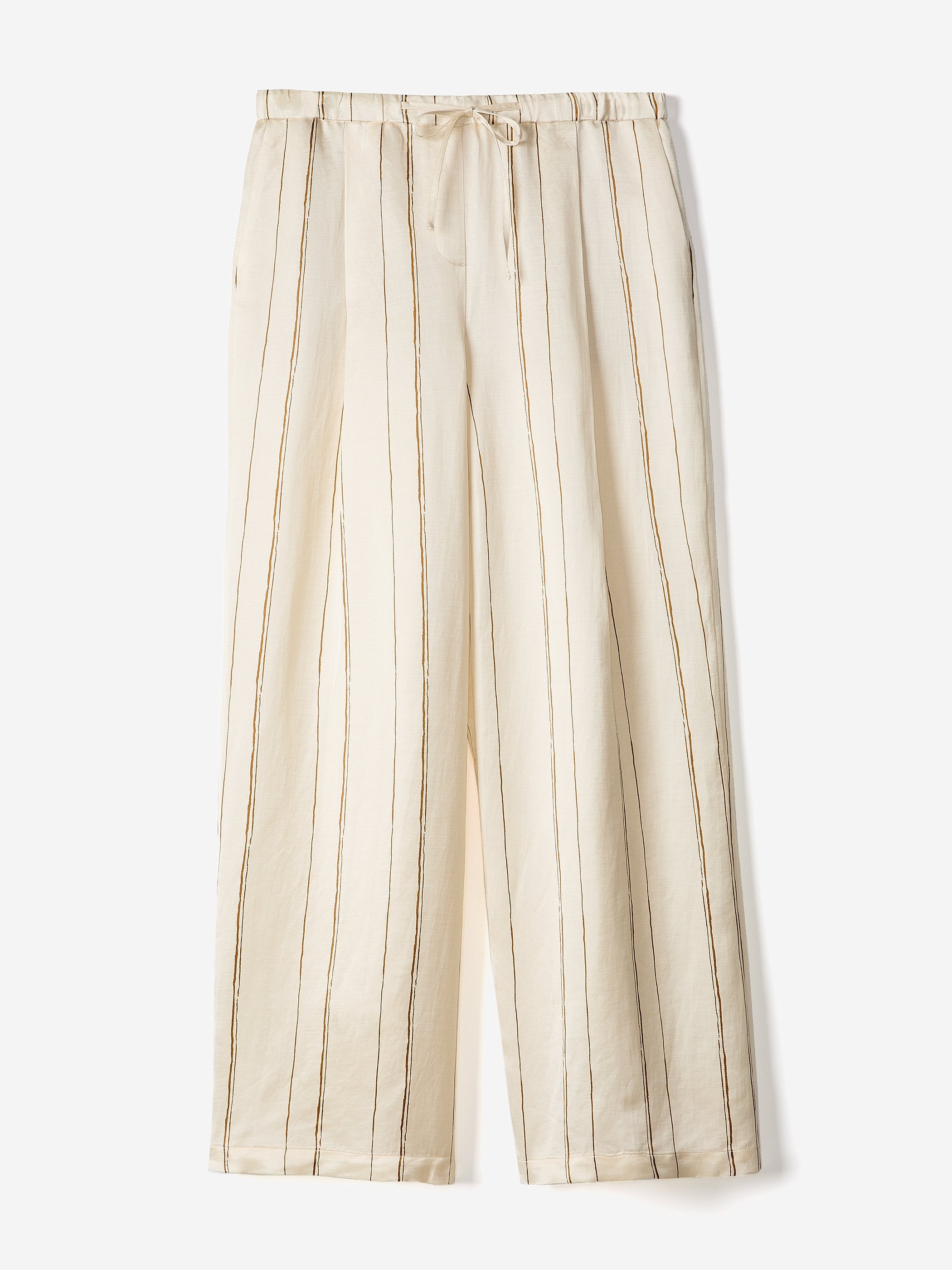 Pull-On Mid-Rise Wide-Leg Pant rw&co Limited Time Discount