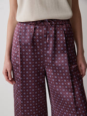 Pull-On Mid-Rise Wide-Leg Pant rw&co Limited Time Discount