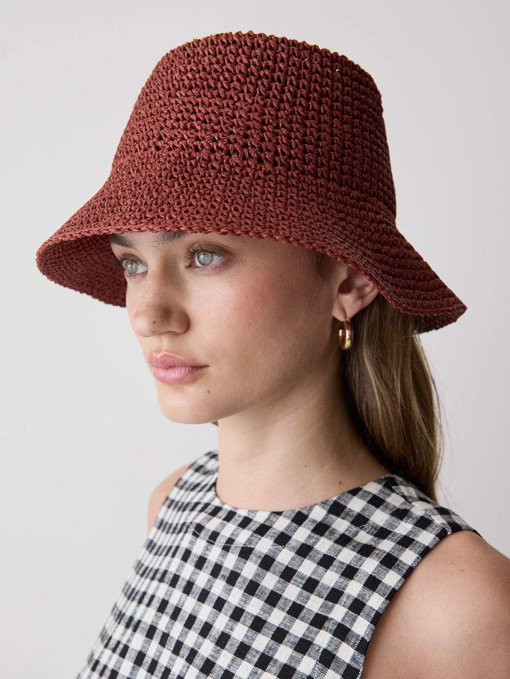 Straw Bucket Hat rw&co Exclusive Sale Price