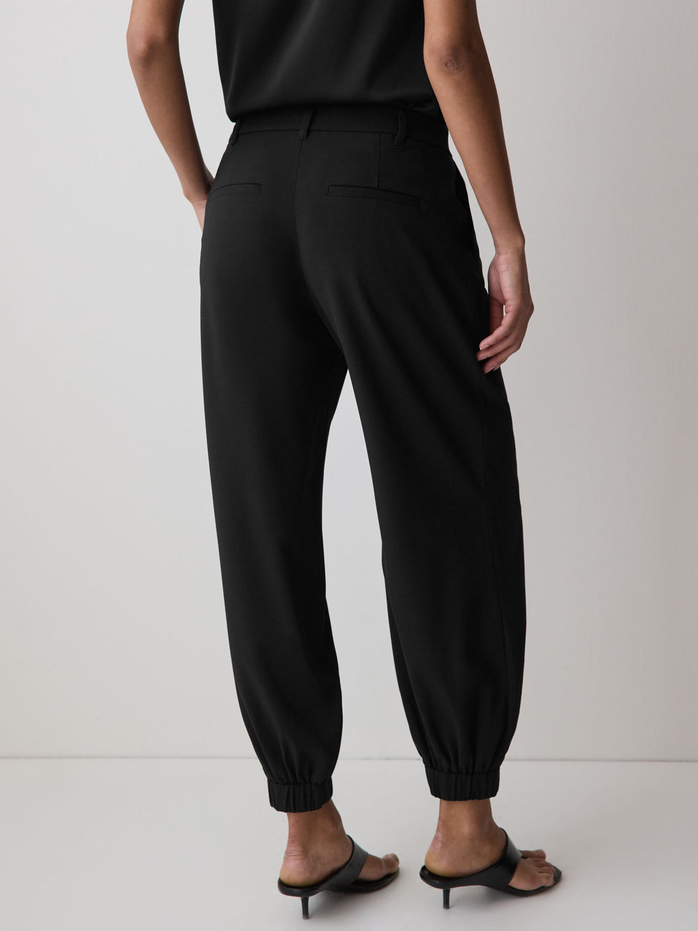 High-Rise Balloon-Leg Pant rw&co Limited Time Discount