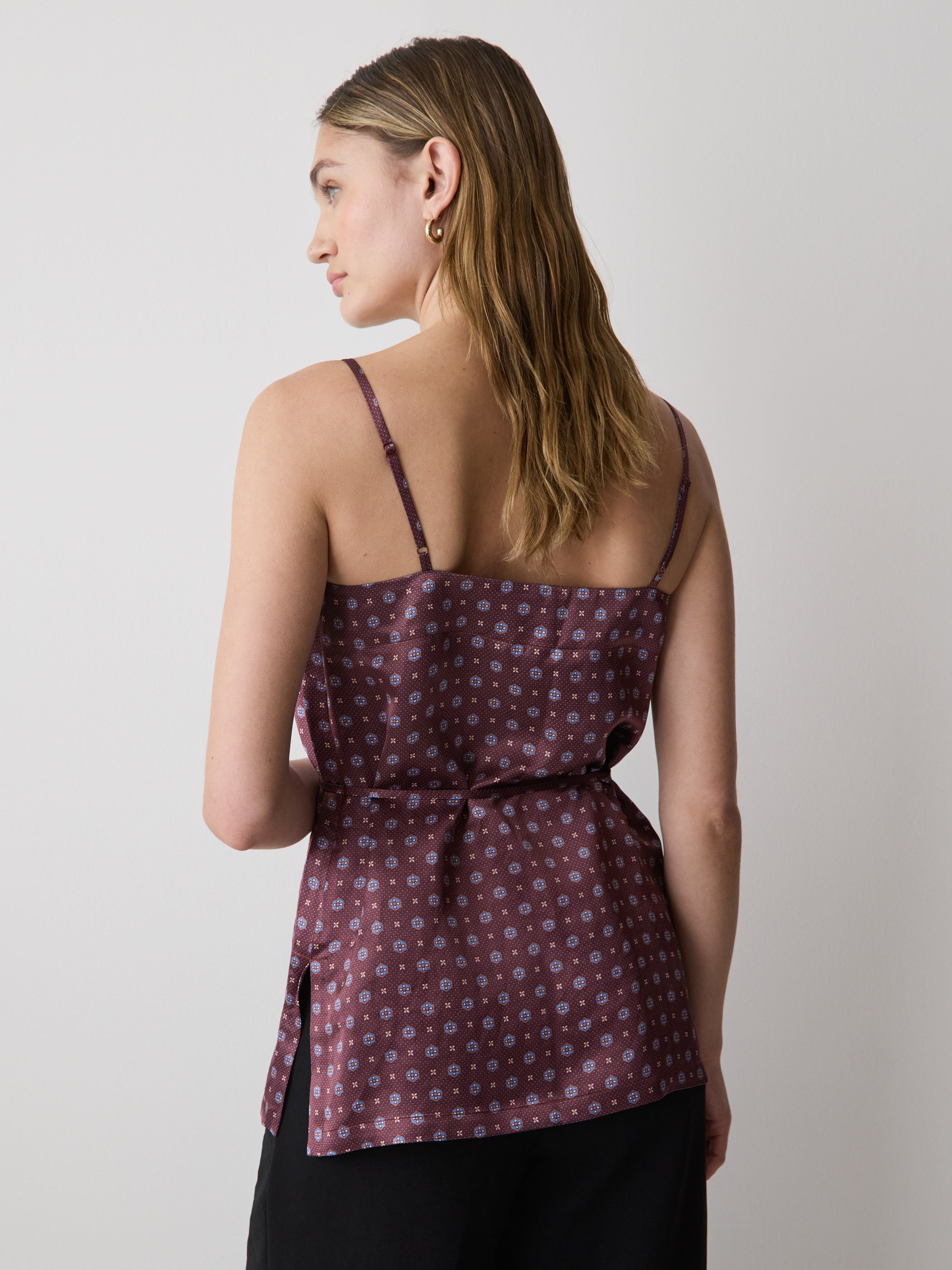 Sleeveless Square-Neck Blouse rw&co Special Promo Price