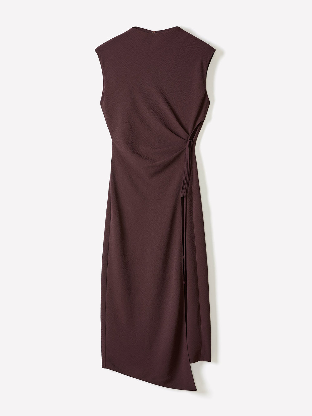 Extended-Sleeve Mock-Neck Midi Dress with Wrap Detail rw&co Exclusive Sale Price