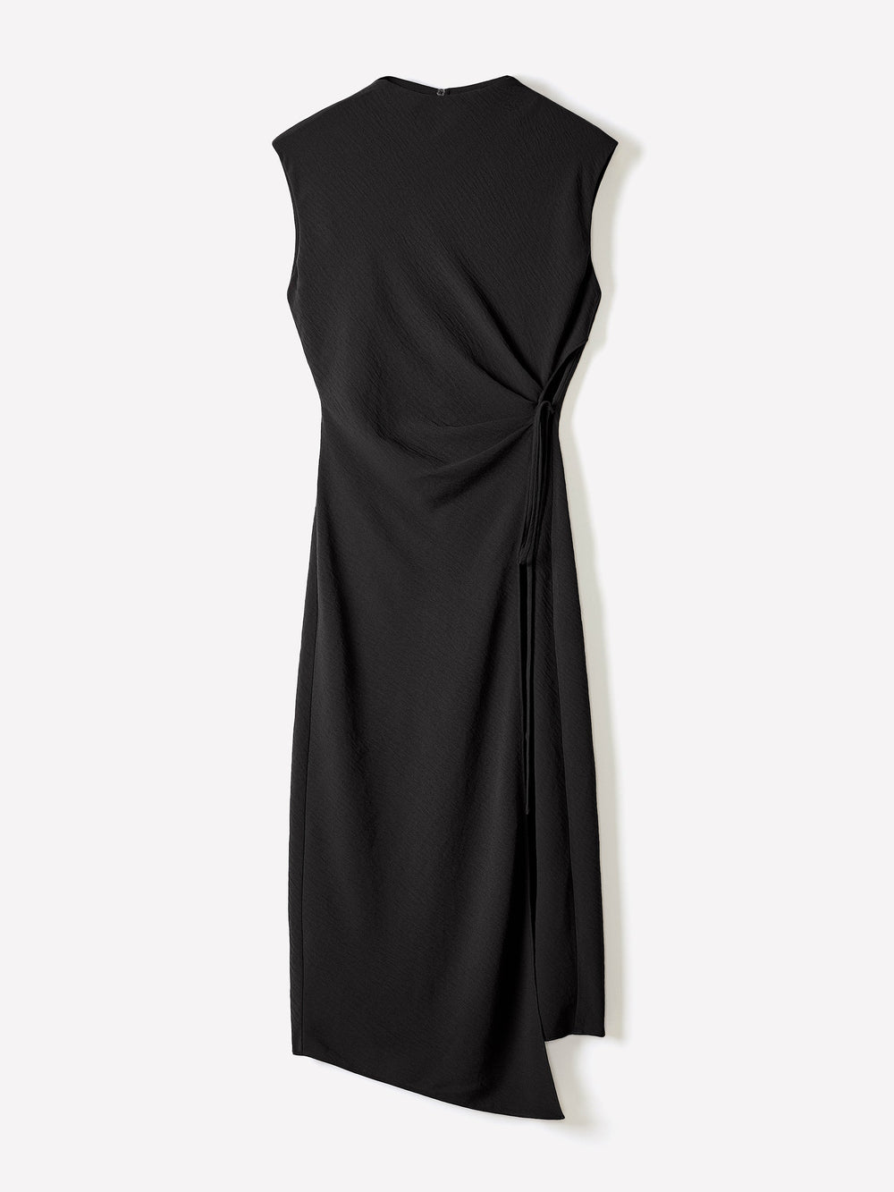Extended-Sleeve Mock-Neck Midi Dress with Wrap Detail rw&co Exclusive Sale Price