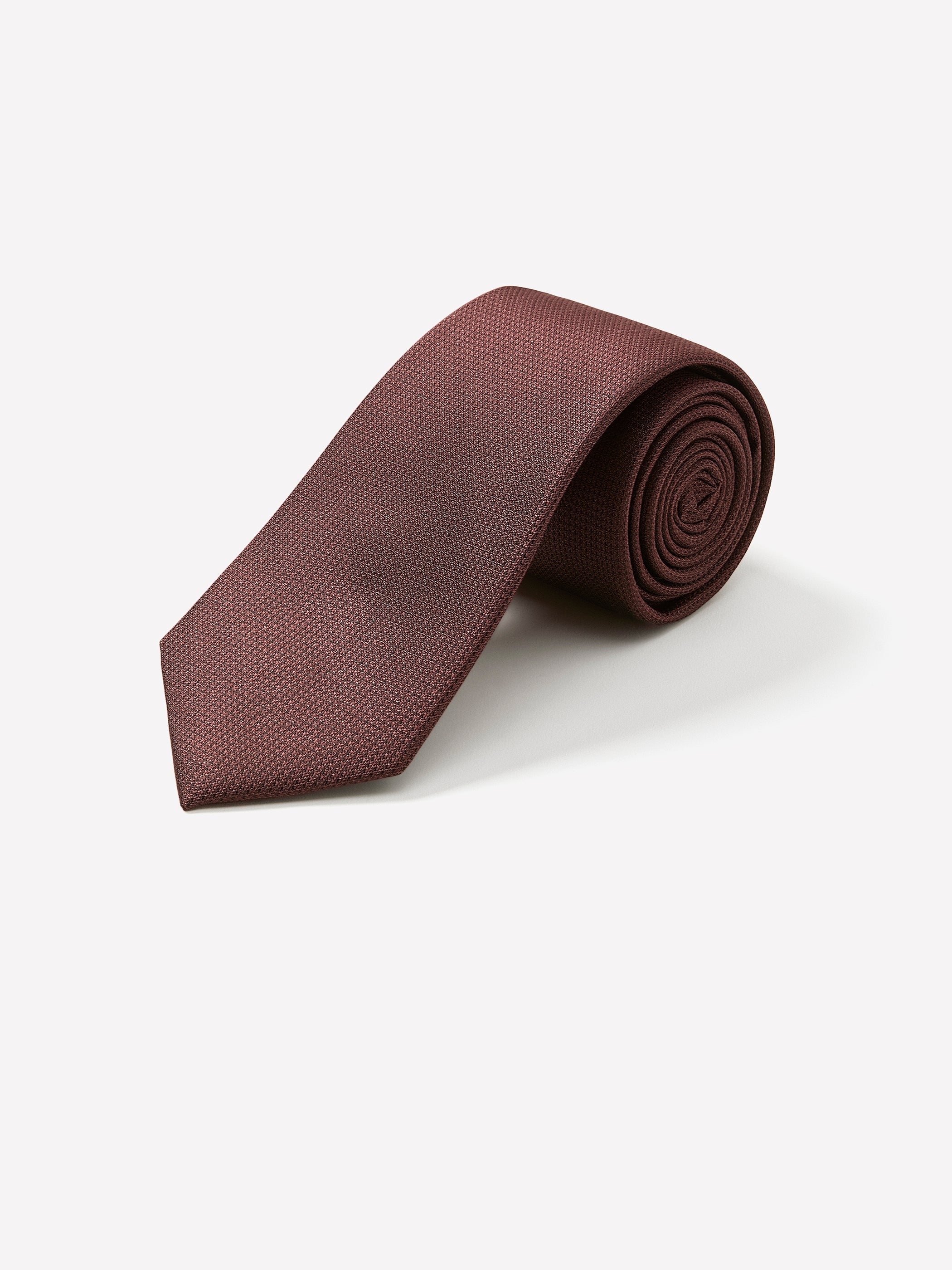Solid Regular Textured Tie rw&co On Sale